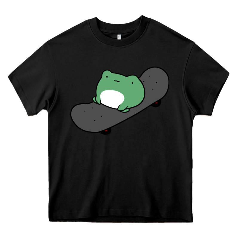 Skateboarding Frog Heavy Core Tee by linhVisuals | Teevron