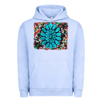 Pigment Grape Ice cowhide and serape gemstone background Urban Hoodie - RanaPortraitStore