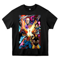 Black x men 3 Heavy Core Tee - linhVisuals