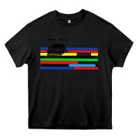 Black billy bragg müsic Heavy Core Tee - linhVisuals