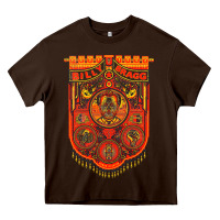 Chocolate Brown billy bragg müsic Heavy Core Tee - linhVisuals