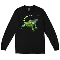 Black İguana Long Sleeve Tee - LillyAllenDesigns