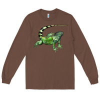 Chestnut İguana Long Sleeve Tee - LillyAllenDesigns