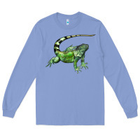 Colony Blue İguana Long Sleeve Tee - LillyAllenDesigns