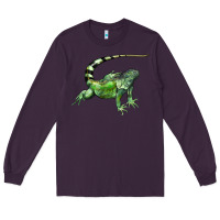 Plum İguana Long Sleeve Tee - LillyAllenDesigns