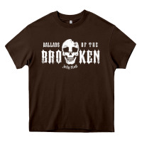 Chocolate Brown jelly roll  rap müsic Heavy Core Tee - linhVisuals