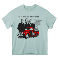 Arona the wood brothers blues Heavy Core Tee - linhVisuals
