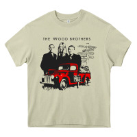 Mossy the wood brothers blues Heavy Core Tee - linhVisuals