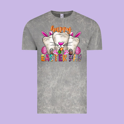 Happy Easter Vintage Tee Designed By Cowhidedigitalart