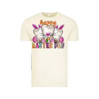 Vintage Arctic Happy Easter Vintage Tee - CowhideDigitalArt