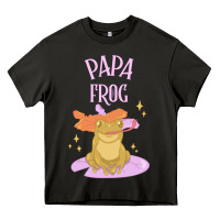 Asphalt papa frog Heavy Core Tee - linhVisuals
