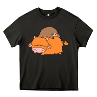 Sloth And Highland Cow Heavy Core Tee | Teevron