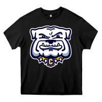 Black chelse bulldogs Heavy Core Tee - linhVisuals