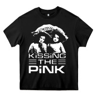 Black gift for men kissing the pink Heavy Core Tee - linhVisuals