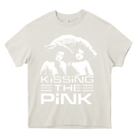 Cream gift for men kissing the pink Heavy Core Tee - linhVisuals
