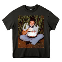 Asphalt johnny cash eating cake in a bush Heavy Core Tee - linhVisuals