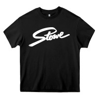 Black Stowe Heavy Core Tee - linhVisuals