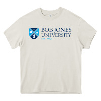 Cream bob jones university, greenville Heavy Core Tee - linhVisuals