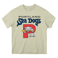 Mossy sea dogs team Heavy Core Tee - linhVisuals