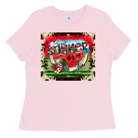 Bubblegum Pink Sweet Summer Time Ladies Tee - CowhideDigitalArt