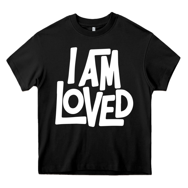 I Am Loved Heavy Core Tee by linhVisuals | Teevron