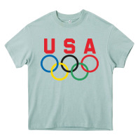 Arona OLYMPIC RINGS Heavy Core Tee - linhVisuals