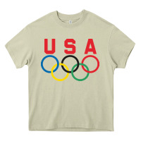 Olympic Rings Heavy Core Tee | Teevron