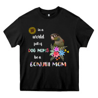 Funny Be A Green Cheek Conure Parrot Bird Mom Mother Sweatshirt Heavy Core Tee | Teevron
