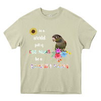 Mossy funny be a green cheek conure parrot bird mom mother sweatshirt Heavy Core Tee - linhVisuals