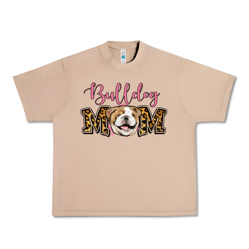 Bulldog Mom Urban Heavy Tee by Jasminsmagicworld | Teevron