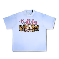 Grape Ice Bulldog Mom Urban Heavy Tee - Jasminsmagicworld