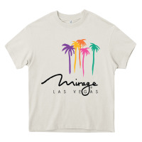 Cream mirage Heavy Core Tee - linhVisuals