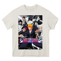 Cream Bleachs Anime Heavy Core Tee - linhVisuals