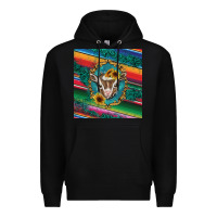 Black western baby goat Premium Hoodie - BarkalooDesign