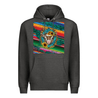 Charcoal Heather western baby goat Premium Hoodie - BarkalooDesign