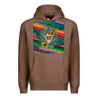 Chestnut western baby goat Premium Hoodie - BarkalooDesign