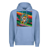 Colony Blue western baby goat Premium Hoodie - BarkalooDesign