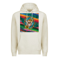 Oatmeal Heather western baby goat Premium Hoodie - BarkalooDesign