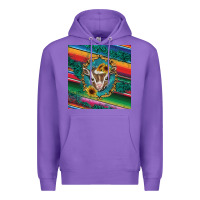 Purple western baby goat Premium Hoodie - BarkalooDesign