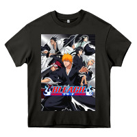 Asphalt Bleachs Anime Heavy Core Tee - linhVisuals