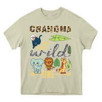 Mossy grandma of the wild one zoo mother birthday safari jungle long sleeve Heavy Core Tee - linhVisuals