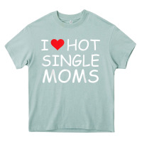 Arona i love hot single moms tee red heart hot mother milf mommy t shirt Heavy Core Tee - linhVisuals
