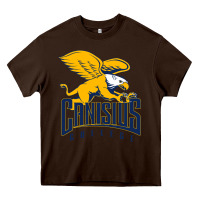 Chocolate Brown canisius golden griffins Heavy Core Tee - linhVisuals