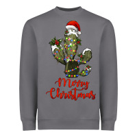 Storm merry christmas cactus Heavyweight Sweatshirt - RanaPortraitStore