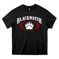 Black blackwater Heavy Core Tee - linhVisuals