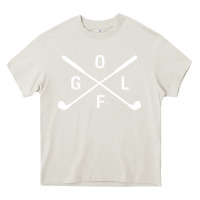 Cream Golf Club 001 Heavy Core Tee - linhVisuals