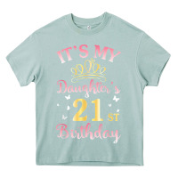 Arona it's my daughter's 21st birthday happy to her mommy daddy t shirt Heavy Core Tee - linhVisuals