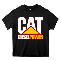 Black cat diesel power Heavy Core Tee - linhVisuals