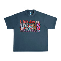 Midnight Navy I Like big veins and cannot be Urban Heavy Tee - CowhideDigitalArt
