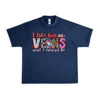 Navy I Like big veins and cannot be Urban Heavy Tee - CowhideDigitalArt
